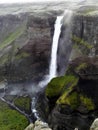 The HÃÂ¡ifoss waterfall